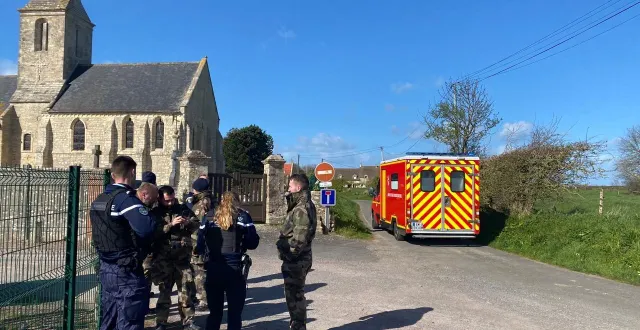 photo  la femme a été retrouvée saine et sauve à une poignée de kilomètres de l’église de saint-pierre-du-mont, où elle avait disparu hier, en fin de journée.  &copy;  ouest-france 