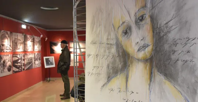 photo  le salon de printemps d’arts et lettres et le lions club de segré est visible du 28 mars au 12 avril.  &copy;  co 