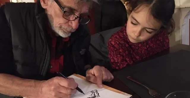 photo  edmond baudoin est passionné de dessin depuis son enfance.  &copy;  co 