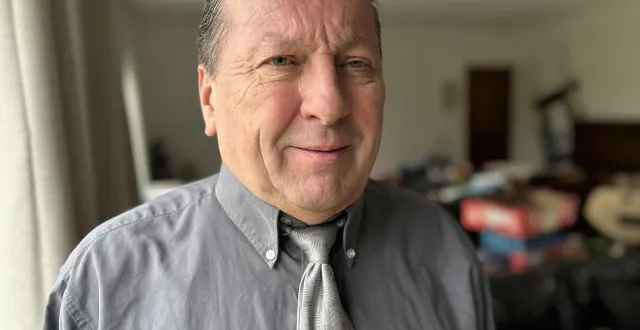 photo  dominique anfray n’avait pas bouclé sa liste pour sa candidature aux élections municipales 2026, à villeneuve-en-perseigne.  &copy;  archives le maine libre 