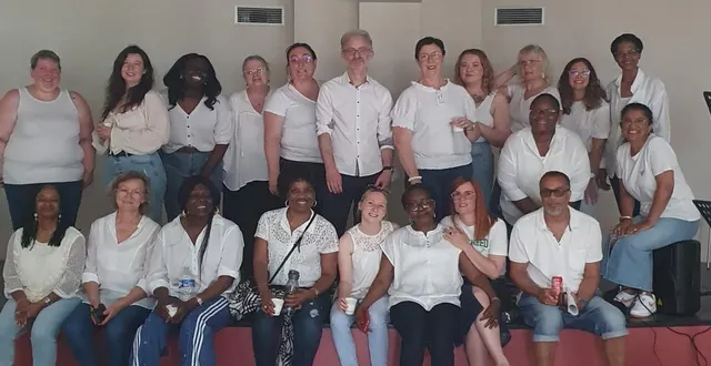 photo  la chorale gospel city a été créée en 2024.  &copy;  gospel city 