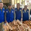 photo  le lions club val du loir organise sa traditionnelle vente de brioches. 