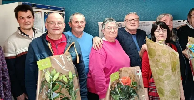 photo  les boulistes finalistes du challenge communal.  &copy;  ouest-france 