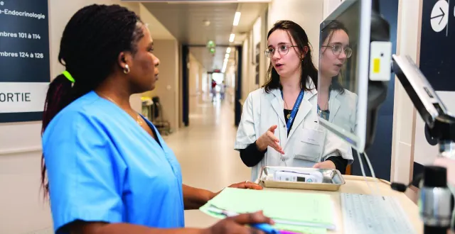 photo  un an. c’est le temps moyen d’attente pour un premier rendez-vous avec un dermatologue ou diabétologue au centre hospitalier du mans. ce délai s’explique par le manque de professionnels dans cette spécialité.  &copy;  centre hospitalier du mans 