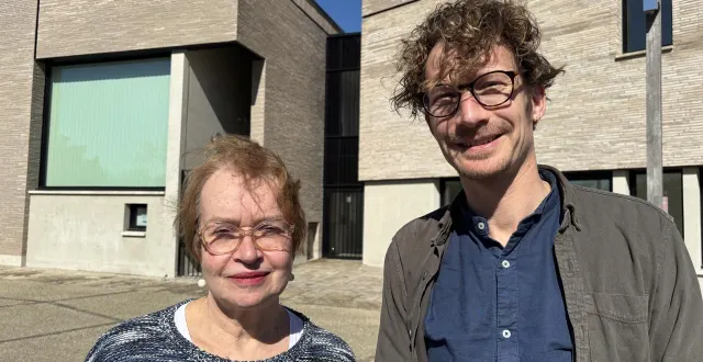 photo  docteure nadine coulon, membre du bureau et romain dubois, coordinateur du cpts.  &copy;  ouest-france 