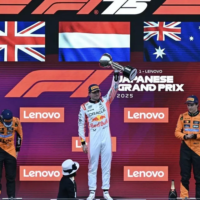 Le podium de l’édition 2025. AFP / MOHD RASFAN photo le podium de l’édition 2025. © afp / mohd rasfan