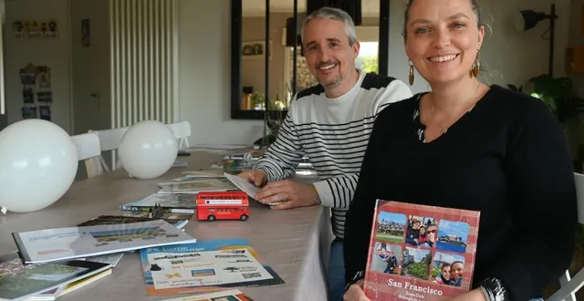 photo  emilie et gwendal bocher, habitants de pléguien (côtes-d’armor), sont des adeptes de l’échange de maison pour voyager.  &copy;  ouest-france 