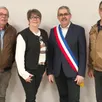 photo  gérard lenoir, nadège poilvilain, bruno boulay et michel abraham. 
