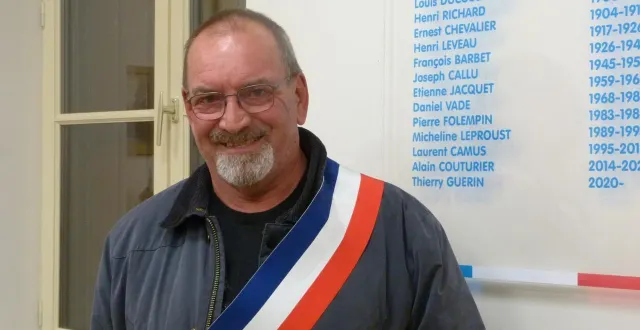 photo  thierry guérin entame son 2e mandat de maire.  &copy;  le maine libre 