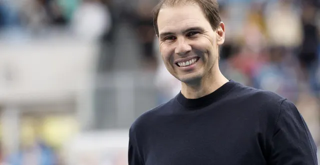 photo  rafael nadal lors de l’open d’australie en janvier 2026.  &copy;  darrian traynor / getty images via afp 