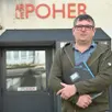 photo  erwan chartier-le floch, rédacteur en chef du poher hebdo, à carhaix, ce jeudi 26 mars. 