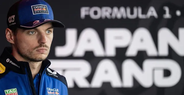 photo  furieux, max verstappen a demandé qu’un journaliste quitte la conférence de presse, jeudi 26 mars.  &copy;  sebastien nogier / epa/maxppp 