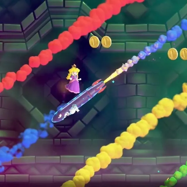 photo le monde spécial de super mario bros. wonder contient des niveaux à la difficulté particulièrement relevée.  ©  nintendo