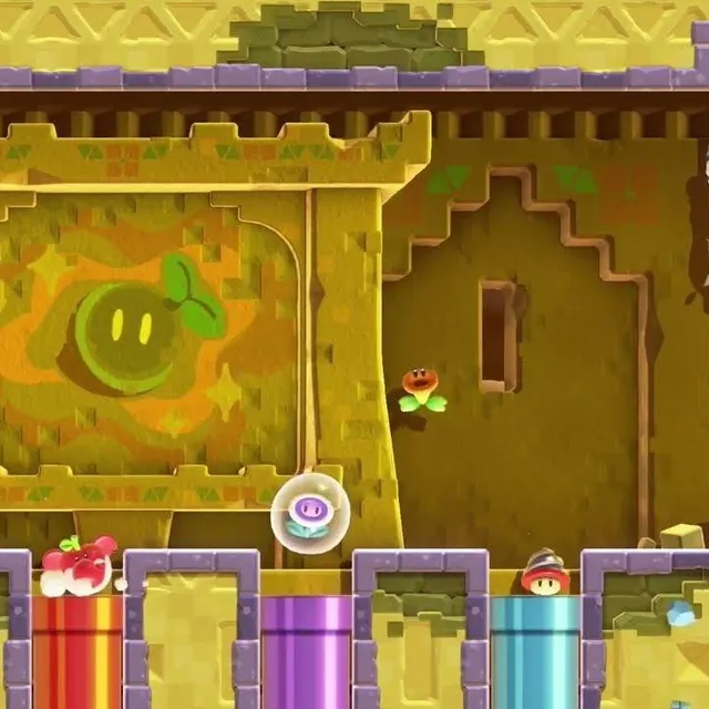 photo les recherches collectives sont des niveaux assez difficiles de super mario bros. wonder.  ©  nintendo