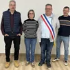 photo  lionel aigron, maire de saint-généroux, et ses trois adjoints. 