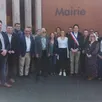 photo le nouveau conseil municipal a élu charles mesnil.