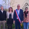 photo  de gauche à droite : franck audureau, 2e adjoint, alexandra périchaud, 1re adjointe, christophe godet, maire et liliane doux, 3e adjointe. 