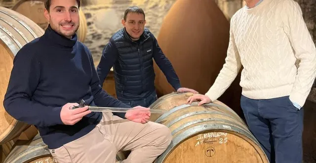 photo  amaury, mayeul et aloïs bazin de jessey  &copy;  document remis 