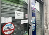 photo  les gérants du tabac-presse toutes-aides, à nantes, avaient installé un système de sécurité avec une sonnette après les premiers braquages, pour filtrer les entrées. 