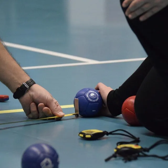 La boccia, petite sœur paralympique de la pétanque. Boccia photo la boccia, petite sœur paralympique de la pétanque. © boccia