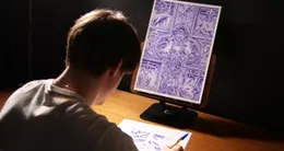 Info insolite vladinsk, artiste basé à fontenay-le-comte (vendée), connaît le succès grâce à ses œuvres réalisées au stylo-bille.