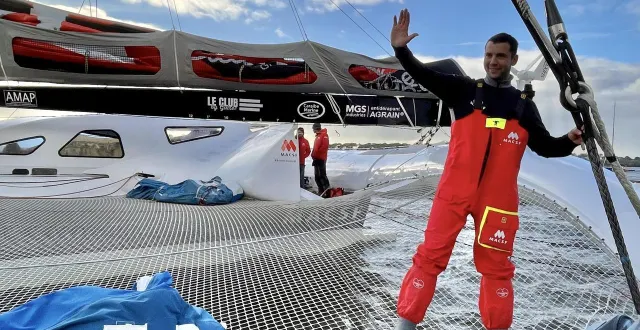 photo  guirec soudée devrait arriver samedi 28 mars 2026 à brest (finistère).  &copy;  ouest-france 