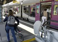 photo  les réservations s’ouvrent le 2 avril pour monter avec son vélo à bord d’un ter aléop, dans les pays de la loire. les trams-trains ne sont pas concernés par ce service. 