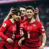 photo  la turquie croit encore au mondial après sa victoire contre la roumanie (1-0). 