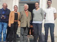 photo  nicolas delaunay, nadège gautier, dominique faure, sophie lardeux et jonathan sana. 