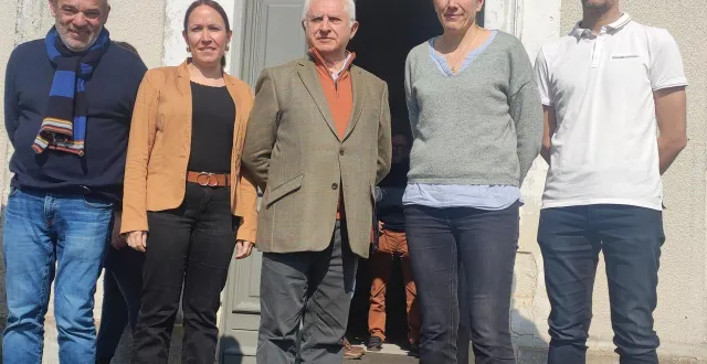 photo  nicolas delaunay, nadège gautier, dominique faure, sophie lardeux et jonathan sana.  &copy;  ouest-france 