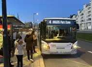 photo  un accident s’est produit entre un piéton et un bus à angers, ce jeudi 26 mars 2026 (photo d’illustration). 