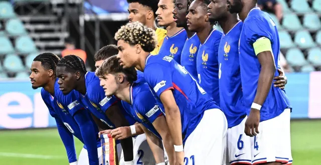 photo  l’équipe de france s’impose sans trembler contre le luxembourg (5-1).  &copy;  afp 