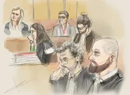 photo  enrique bonte a quitté la salle après avoir entendu, pour la première fois, l’audition de son beau-fils. 