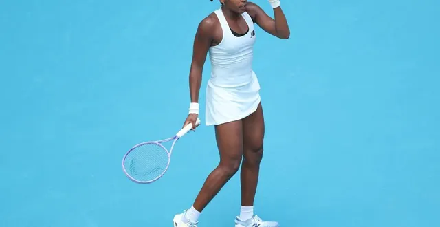 photo  coco gauff.  &copy;  matthew stockman / getty images via afp 