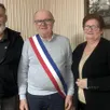 photo daniel berrier réélu maire entre marc chauveau, premier adjoint, et dominique frappat, deuxième adjointe.