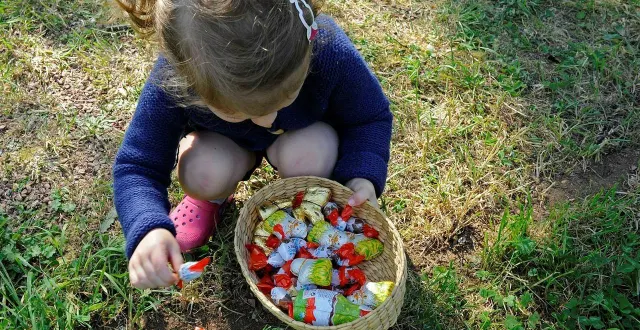 photo  comme tous les ans, le secours populaire de la sarthe organise une chasse aux œufs.  &copy;  archives le courrier de l’ouest 