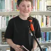 photo isaac peschard, de l’école primaire de saint-maixent, a été choisi comme vainqueur du concours des petits champions de la lecture.