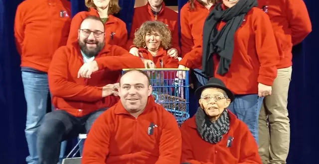 photo  les membres de la compagnie lino balatom.  &copy;  co 