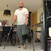 photo benoit godey a perdu sa jambe en janvier 2025 après un accident du travail, en maine-et-loire.