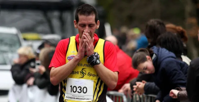 photo  vincent épiphane a connu de nombreuses émotions sur le parcours d’alençon - médavy.  &copy;  archives ouest-france 