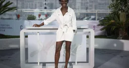 actu cinéma l’actrice franco-malienne eye haïdara pose lors d’une séance photo pour le prix jeunes talent « adami » à l’occasion de la 78e édition du festival de cannes, le 20 mai 2025.
