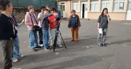 actu cin&eacute;ma  les élèves ont réalisé ce court-métrage en collaboration avec le réalisateur paul marques duarte. 