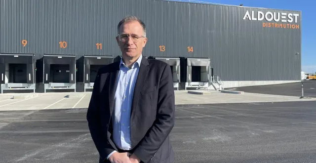 photo  aldouest, distributeur pour des commerces alimentaires de proximité du grand-ouest, dirigé par thierry simonin, regroupe toutes ses activités sur la zone de kermat à guiclan (finistère) dans un bâtiment de 9 000 m2, proche de la n12.  &copy;  ouest-france 