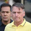 photo  l’ancien président brésilien jair bolsonaro quittant l’hôpital df star de brasilia le 16 août 2025. 