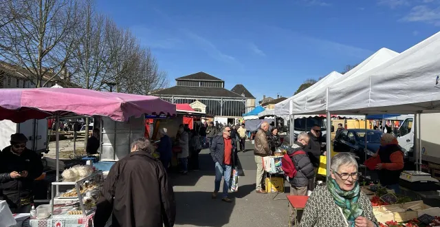 photo  les passants croisés au marché de melle, ce vendredi 27 mars, oscillaient entre compréhension, interrogations et inquiétudes.  &copy;  co - julien renon 