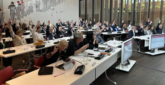 photo  ce vendredi 27 mars 2026, le nouveau conseil municipal du mans (sarthe) a été officiellement installé.  &copy;  ouest-france 