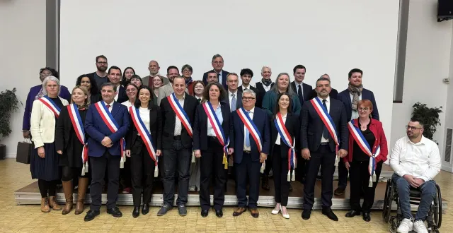 photo  le conseil municipal d’alençon a été installé vendredi 27 mars 2026.  &copy;  ouest-france 
