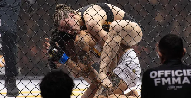 photo  océane samson a dominé son adversaire de bout en bout.  &copy;  baptiste mura 