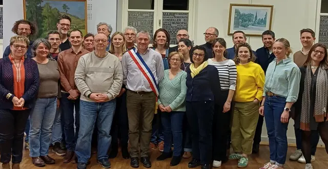 photo  l’équipe était au complet pour son installation le 20 mars dernier.  &copy;  co 