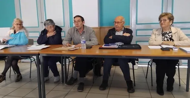 photo  de gauche à droite ; valérie nauleau, josette roumy, yannick bessonneau, jean-pierre joubard et odette schoubert  &copy;  co 